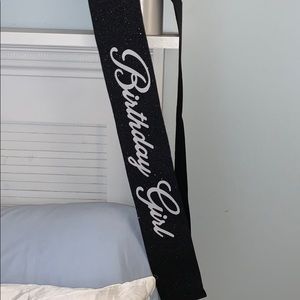 “Birthday Girl” sash